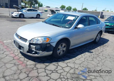 2010 Chevrolet Impala Lt from USA, damaged, VIN 2G1WB5EN3A1175668